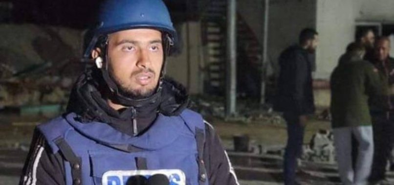 AL JAZEERA CORRESPONDENT ISMAIL AL-GHOUL BEATEN, ARRESTED BY ISRAELI FORCES IN GAZA STRIP
