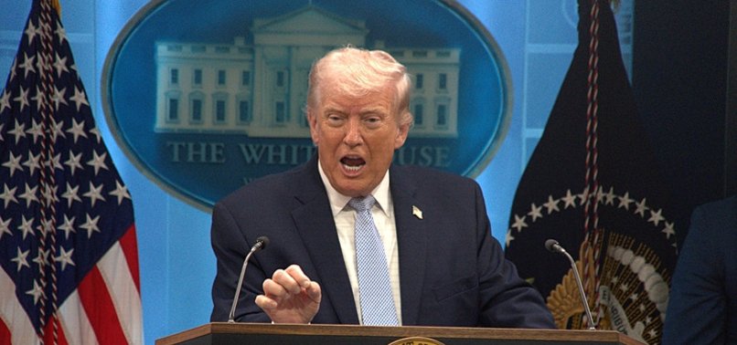 TRUMP PRAISES OUTGOING NAVY CHIEF