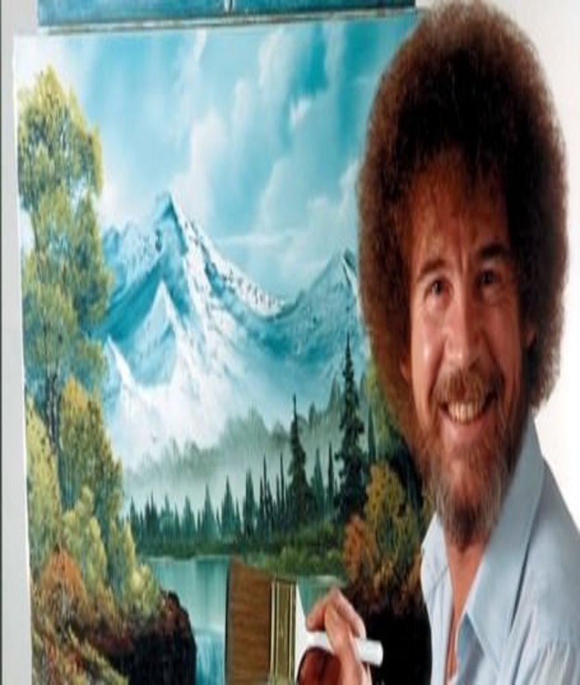 bob ross un en guzel tablolari galeri