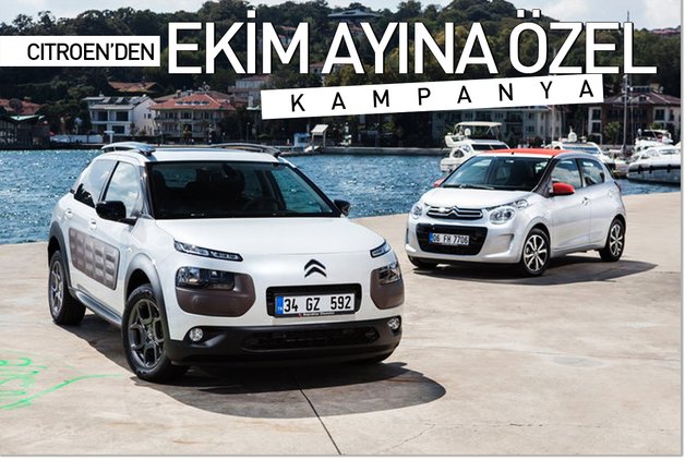 CİTROEN’DEN EKİM AYINA ÖZEL KAMPANYA