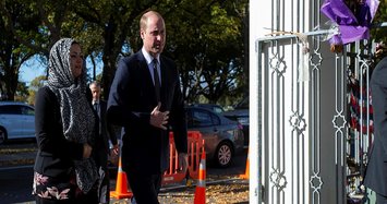 Prince William visits Christchurch mosque