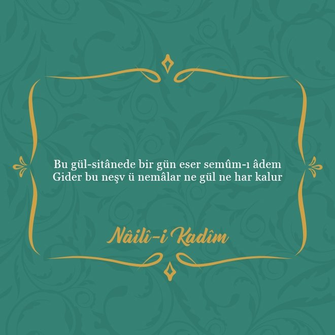 Divan şairlerinden en güzel beyitler