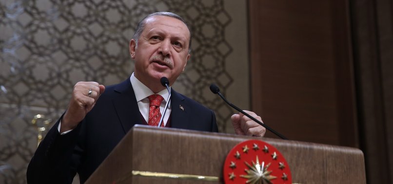 NO ONE CAN ESTABLISH NEW STATE IN NORTH SYRIA, ERDOĞAN SAYS