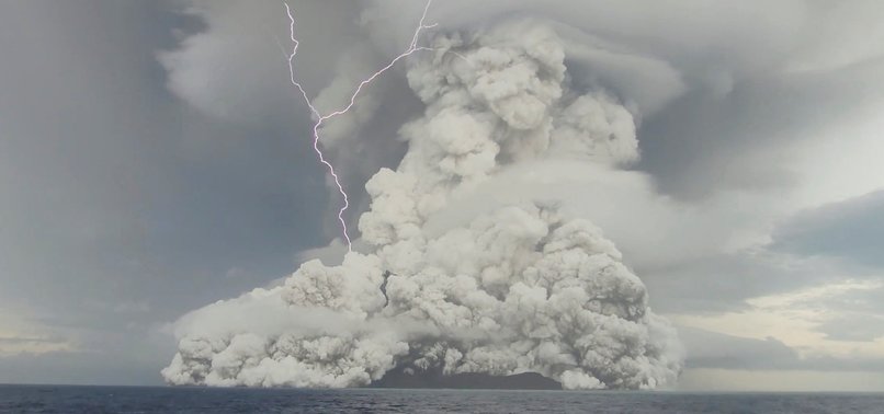 SCIENTISTS: TONGAN VOLCANIC ERUPTION WAS LARGEST EVER RECORDED
