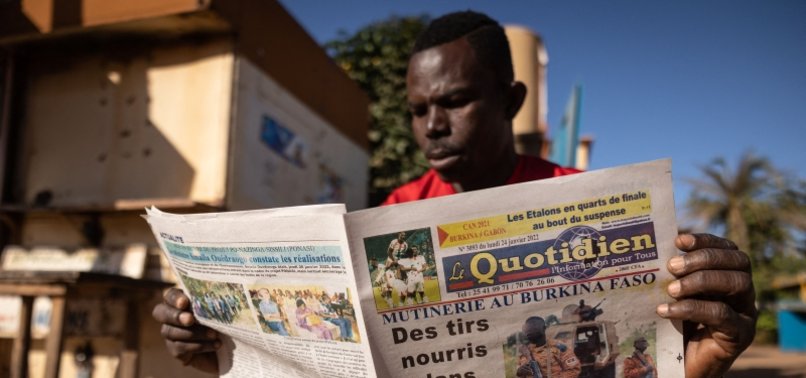 BURKINA FASOS PRESIDENT DETAINED AT MILITARY CAMP: REPORTS