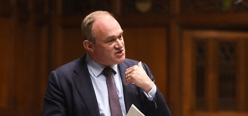 LIBERAL DEMOCRATS LEADER CALLS ON UK GOVT TO SUSPEND ARMS SALES TO ISRAEL