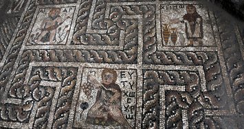 Ancient mosaics discovered in Turkey's Osmaniye province