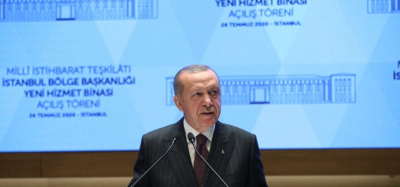 TURKISH INTELLIGENCE CONDUCTS WORLD-SCALE WORKS, SAYS PRESIDENT