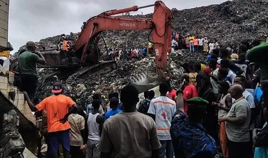 Landfill collapse kills dozens in Guinea