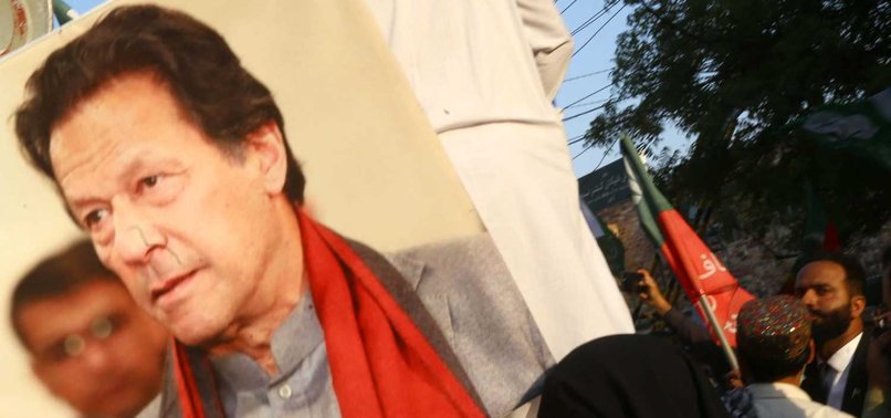 JAIL SENTENCE OF EX-PAKISTANI PREMIER IMRAN KHAN, HIS WIFE SUSPENDED IN STATE GIFTS CASE
