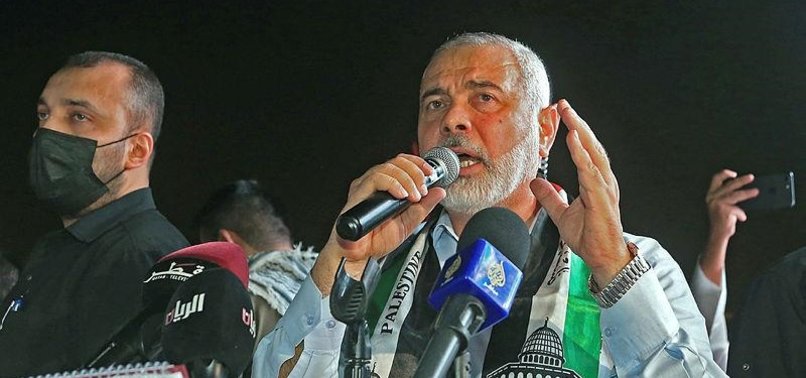 HAMAS CHIEF ISMAIL HANIYEH SAYS AL-AQSA MOSQUE IS THEIR RED LINE