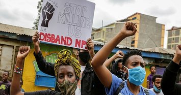 Hundreds protest police killings in Kenya during curfew