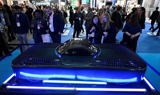 Barcelona fair marks public debut of first-ever flying car