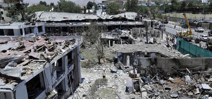 KABUL BLAMES PAKISTAN, HAQQANI NETWORK FOR BOMBING