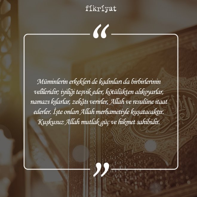 Kur’an-ı Kerim’de kadınlar hakkında ayetler