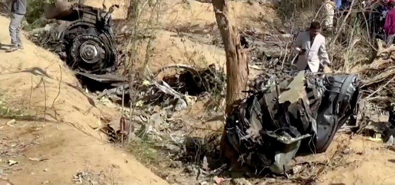 TWO INDIAN MILITARY JETS CRASH DURING DRILLS, ONE PILOT KILLED