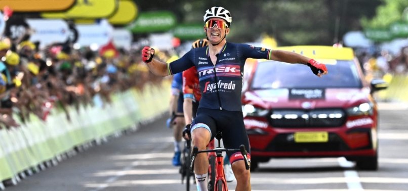 DANISH CYCLIST MADS PEDERSEN WINS 13TH STAGE OF TOUR DE FRANCE