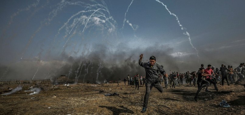 PALESTINIAN SHOT BY ISRAELI SOLDIERS ON GAZA BORDER DIES