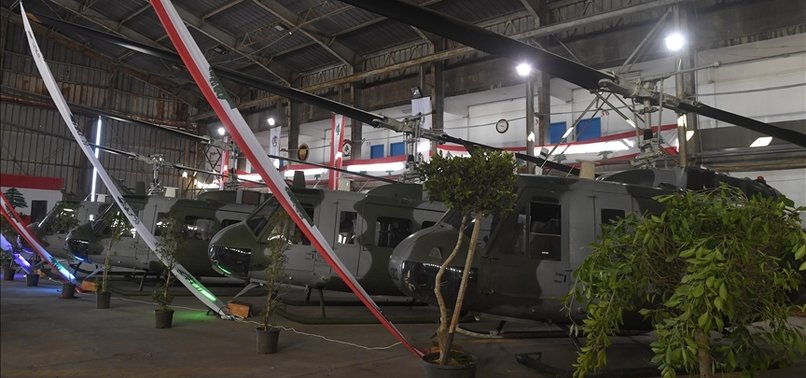 LEBANON RECEIVES 3 HELICOPTERS IN US MILITARY ASSISTANCE