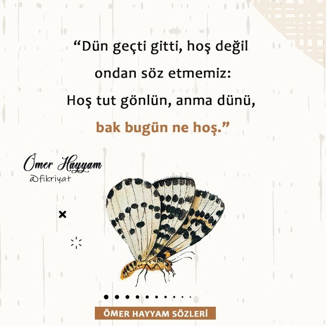 Ömer Hayyam’ın unutulmaz sözleri