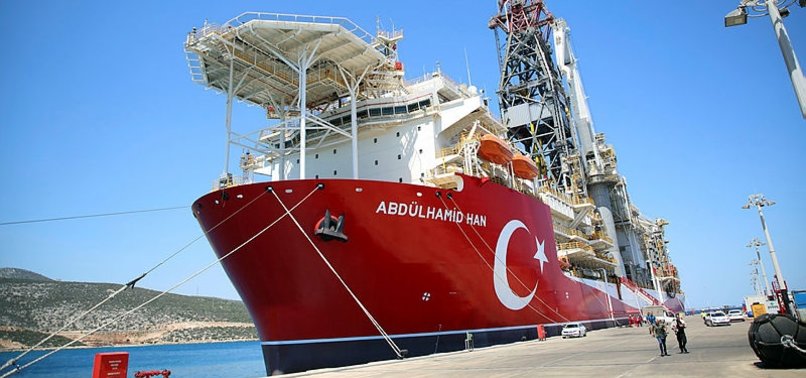 TÜRKIYES ABDULHAMID HAN DRILL SHIP TO START MISSION IN MEDITERRANEAN