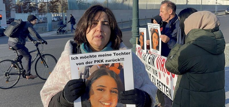 GRIEVING MOTHER CONTINUES ANTI-PKK PROTEST IN BERLIN FOR KIDNAPPED DAUGHTER