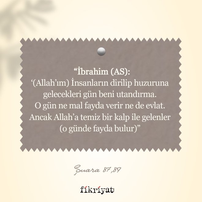 Kalbinden iyi niyetler geçir