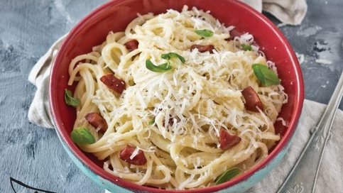 Yumurtalı Makarna Carbonara