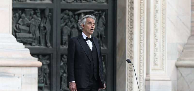 Italian tenor Andrea Bocelli says he had coronavirus