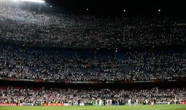 Barca president Laporta 'embarrassed' after Eintracht fans flood Camp Nou