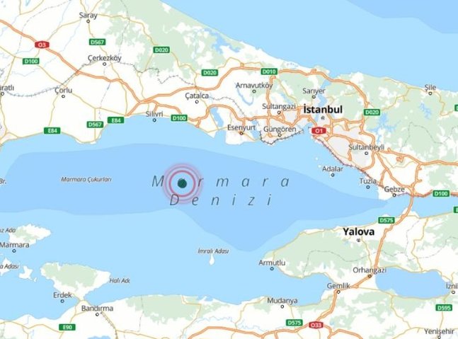 Earthquake in Istanbul