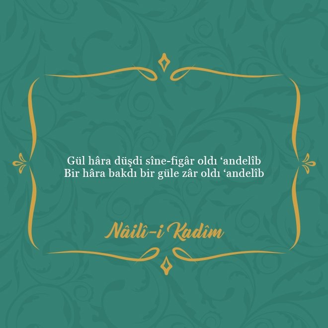 Divan şairlerinden en güzel beyitler