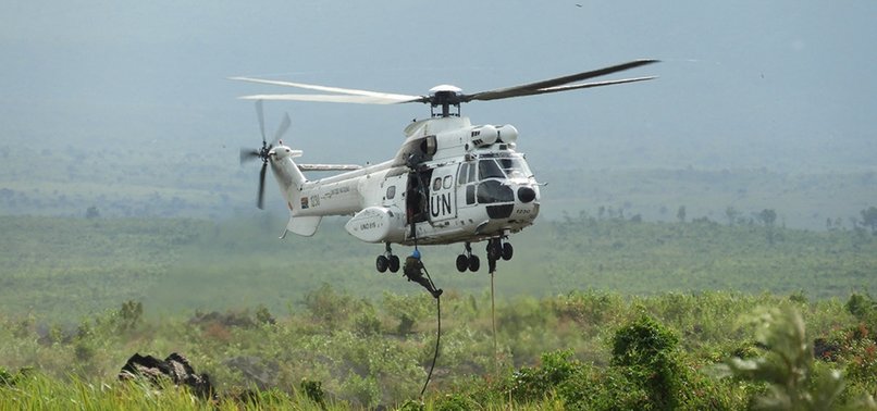 EIGHT UN PEACEKEEPERS KILLED IN HELICOPTER CRASH IN DR CONGO: PAKISTAN MILITARY