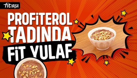 Profiterol tadında yulaf tarifi😋