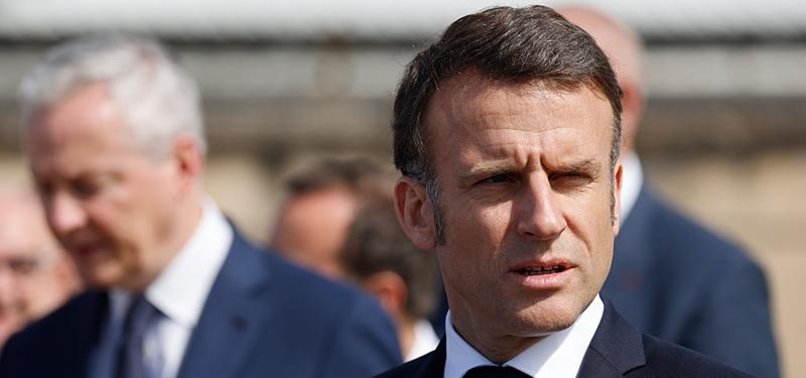MACRON CALLS FOR SUSTAINABLE DEFENCE INDUSTRY EFFORT