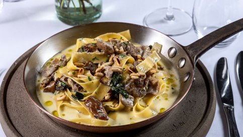 Porçini Mantarlı Papardelle