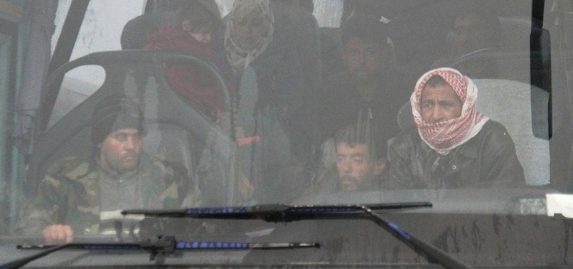 EVACUATIONS FROM BESIEGED TOWNS OF SYRIA COMPLETED