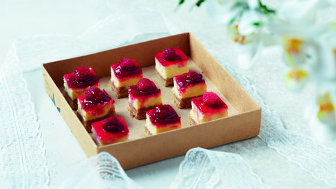 Frambuazlı Mini Cheesecake’ler