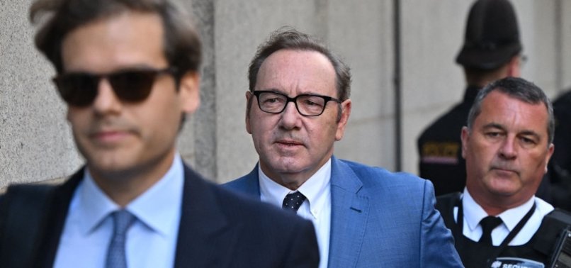 KEVIN SPACEY APPEARS REMOTELY IN UK COURT OVER SEX OFFENCE CHARGES
