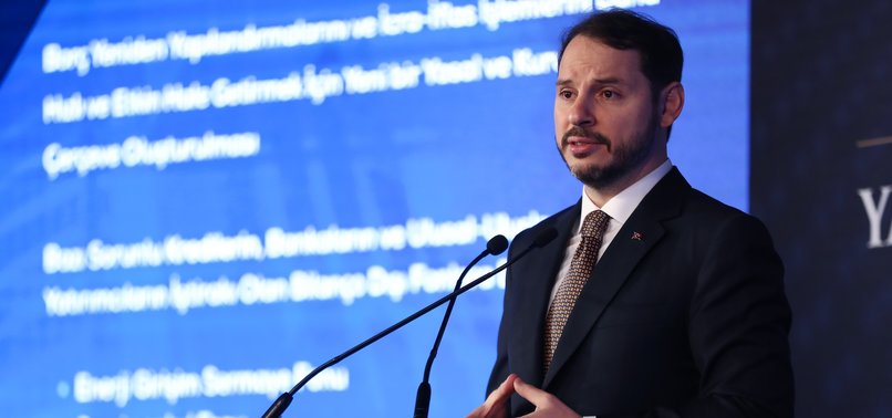 TURKEY TO FOCUS ON STRUCTURAL REFORMS, MINISTER ALBAYRAK SAYS
