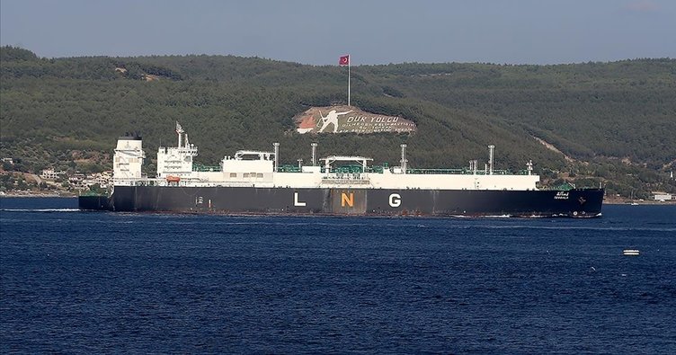 Cezayir’den yola çıkan LNG gemisi 1 Eylül’de Türkiye’de olacak