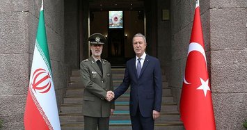 Turkish, Iranian defense chiefs meet in Ankara