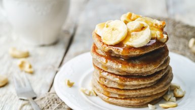 Yüksek proteinli kahvaltı pankeki