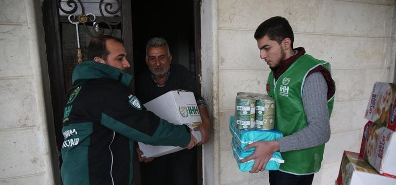 TURKISH AGENCY PROVIDES AID TO CIVILIANS IN NW SYRIA