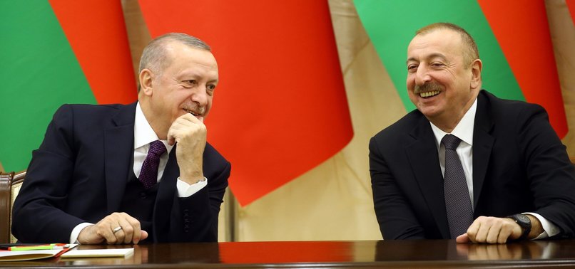TURKEY SHOULD TAKE PART IN SOLUTION PROCESS FOR UPPER KARABAKH ISSUE: AZERBAIJANS ALIYEV