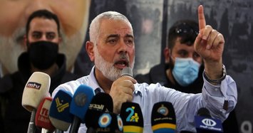 Hamas chief Haniyeh calls for unity government to end Palestinian rift