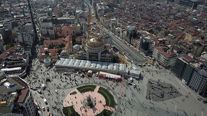 Taksim’in yeni süsü: Taksim Camii