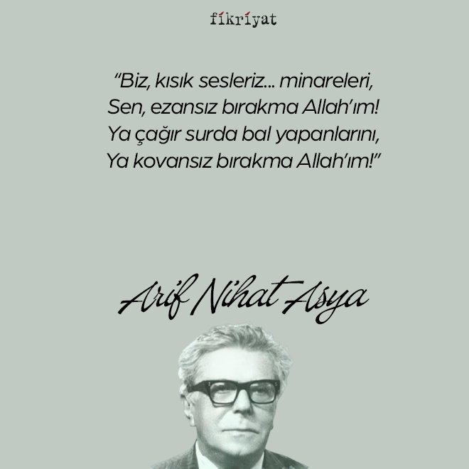 Arif Nihat Asya kimdir?