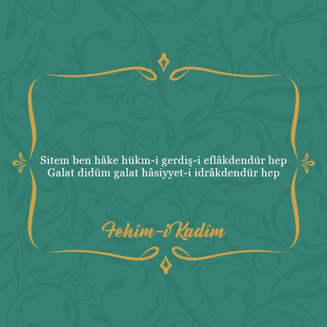 Divan şairlerinden en güzel beyitler