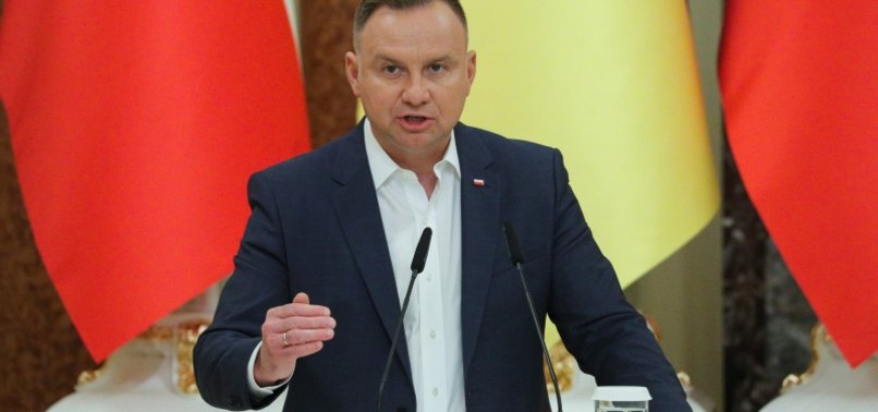 POLISH PRESIDENT OFFERS FULL SUPPORT FOR UKRAINE EU BID